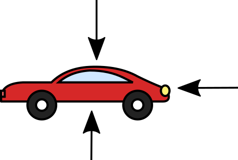 Free body diagram example